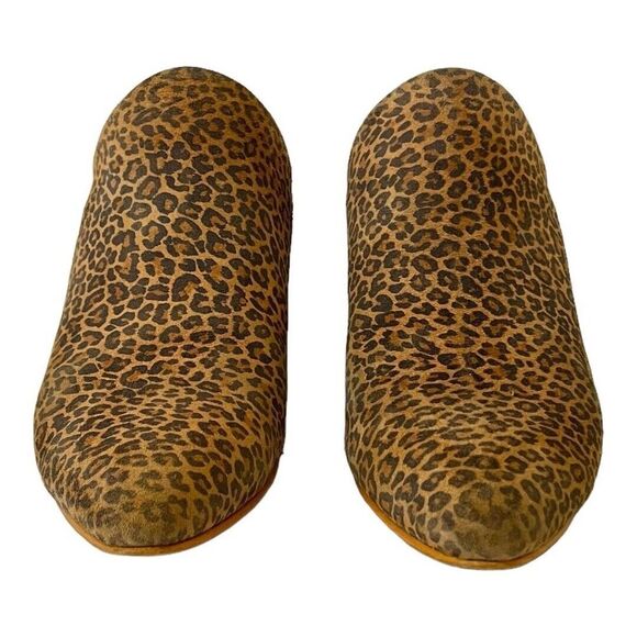 Able Local + Global Womens Size 6 Animal Print Rojas Mule Slip On Shoes - Picture 2 of 9